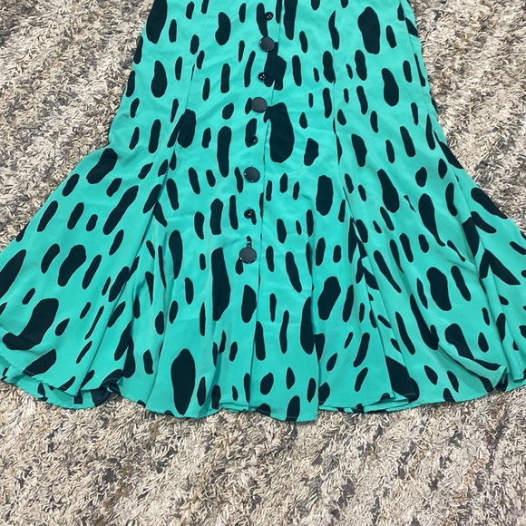 Vintage PlazaSouth 100% polyester made in USA printed dress size 8 - Picture 3 of 15